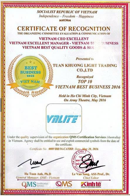 Giải Thưởng Vinh Danh