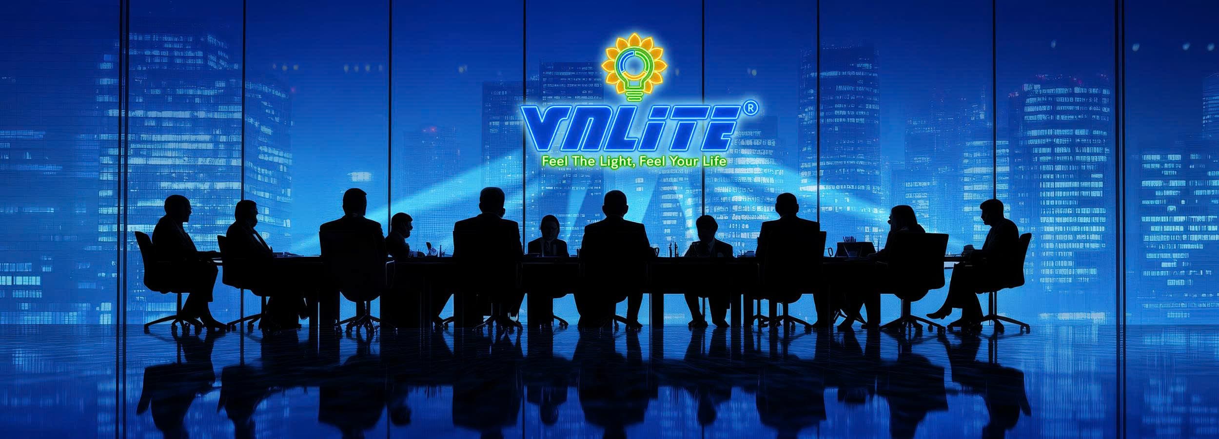 Ban lãnh đạo VNLITE tại sự kiện